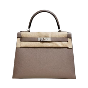Hermès Kelly HSS & Sellier & Verso 28 Bordeaux  57, Gris Asphalt M8 Epsom 2023 B