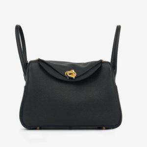 Hermès Lindy  26 Black 89 Clemence 2024 W