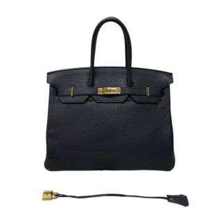 Hermès Birkin  30 Black 89 Epsom 2019 D