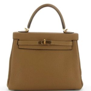 Hermès Kelly  25 Bronze Dore  U8 Togo 2020 Y