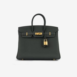 Hermès Birkin  25 Vert Fonce 67 Togo 2024 W