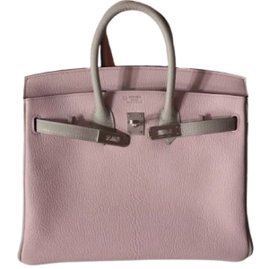 Hermès Birkin Bicolor & HSS 25 Gris Pearl 80, Mauve Pale 09 Togo 2024 B