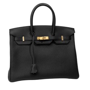 Hermès Birkin  35 Black 89 Togo 2005 I