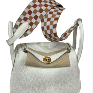 Hermès Lindy  Mini Mushroom 0T Clemence 2024 W