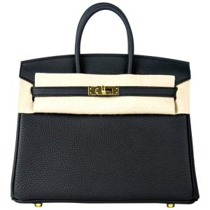 Hermès Birkin  25 Black 89 Togo 2023 B