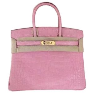 Hermès Birkin  30 Bubblegum L4 Alligator Matt 2020 Y