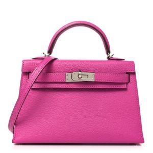 Hermès Kelly Sellier 20 Magnolia 9I Chevre Myzore 2024 B
