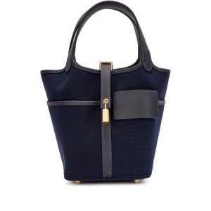 Hermès Picotin Cargo 18 Blue Marine 78 Swift, Toile 2023 B
