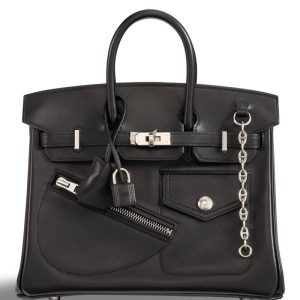 Hermès Birkin Rock 25 Black 89 Volupto 2024 W