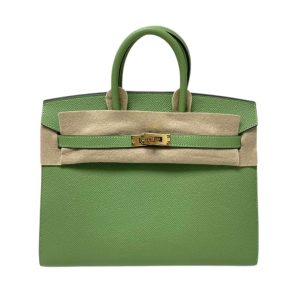 Hermès Birkin  25 Vert Criquet 3I Epsom 2020 Y