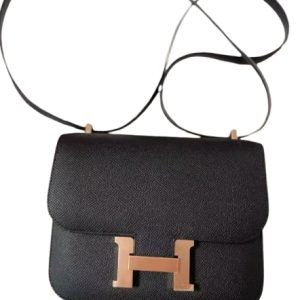 Hermès Constance  18 Black 89 Epsom 2023 B