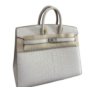 Hermès Birkin Sellier 20 Beton 8L Alligator Matt 2024 W