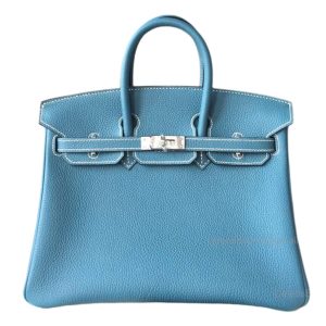 Hermès Birkin  25 Blue Jean  75 Togo 2024 W