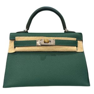 Hermès Kelly Sellier 20 Vert Moyen 65 Epsom 2024 W