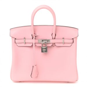 Hermès Birkin  25 Rose Sakura 3Q Swift 2016 X