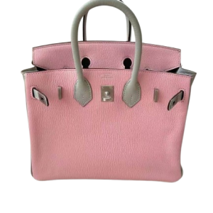 Hermès Birkin Bicolor & HSS 25 Gris Pearl 80, Rose Sakura 3Q Chevre Myzore 2024 B