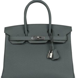Hermès Birkin  25 Vert Amande 63 Togo 2023 B
