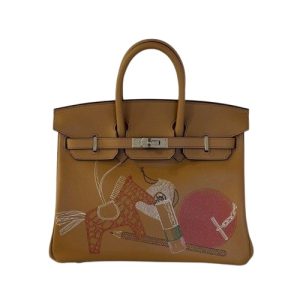 Hermès Birkin In & Out 25 Biscuit 01P Swift 2022 Z