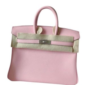 Hermès Birkin  25 Rose Sakura 3Q Swift 2024 W