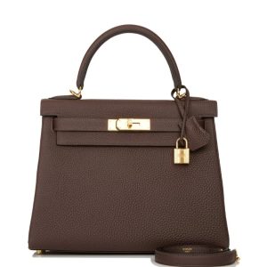 Hermès Kelly  28 Chocolat  47 Togo 2025 K
