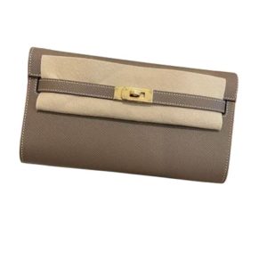 Hermès Kelly To Go Etoupe  18 Epsom 2024 W
