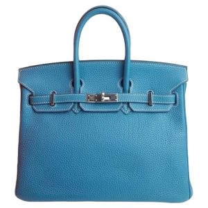 Hermès Birkin  25 Blue Jean  75 Togo 2024 W