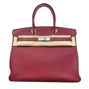 Hermès Birkin  35 Rouge Grenat K1 Togo 2018 A