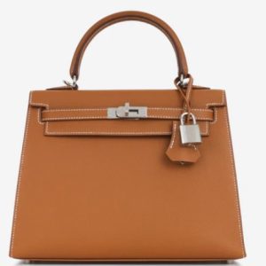 Hermès Kelly Sellier 25 Gold 37 Epsom 2024 W