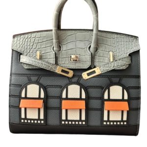 Hermès Birkin Faubourg 20 Black 89, Craie  10, Gris Ciment 0V, Gris Misty H0, Orange H 93 Madame, Sombrero, Swift, Alligator Matt 2024 W