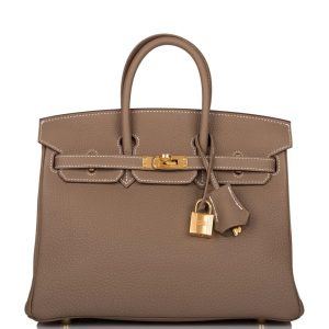 Hermès Birkin  25 Etoupe  18 Togo 2021 Z