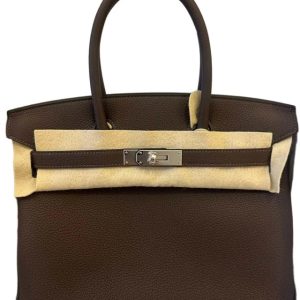 Hermès Birkin  30 Chocolat  47 Togo N/A W