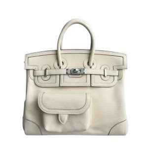 Hermès Birkin Cargo 25 Nata I2 Swift, Toile 2021 Z