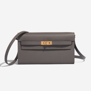 Hermès Kelly Sellier & To Go Gris Meyer 0L Epsom N/A N/A