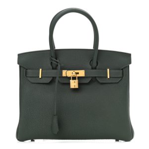 Hermès Birkin  30 Vert Fonce 67 Togo 2024 W