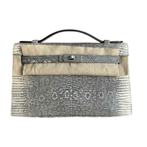 Hermès Kelly Pochette Ombre 1B Lizard 2024 W