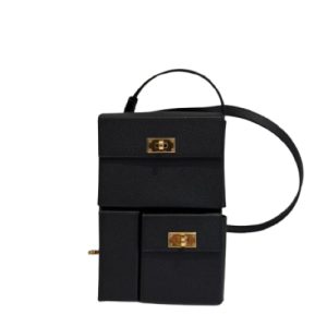 Hermès Kelly Multipocket Black 89 Epsom 2025 K