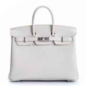 Hermès Birkin  25 Gris Pearl 80 Togo 2022 U