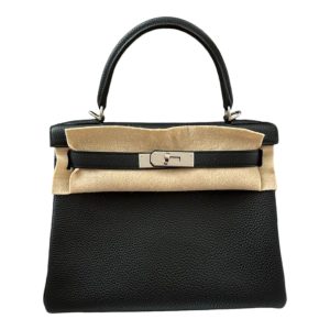 Hermès Kelly  28 Black 89 Togo 2024 W