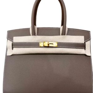 Hermès Birkin Sellier 30 Etoupe  18 Epsom 2024 W