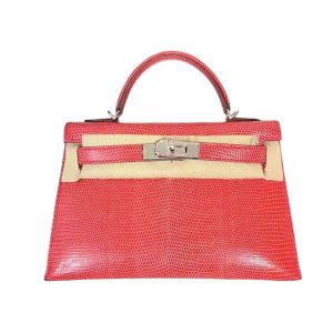 Hermès Kelly  20 Bougainvillier A5 Lizard 2024 W