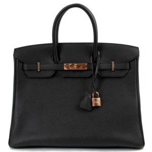 Hermès Birkin  35 Black 89 Togo 2021 Z