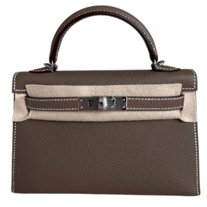 Hermès Kelly Sellier 20 Etoupe  18 Epsom 2025 W