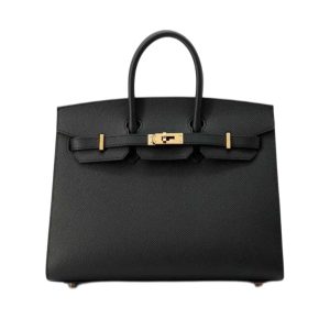 Hermès Birkin Sellier 25 Black 89 Epsom 2024 W