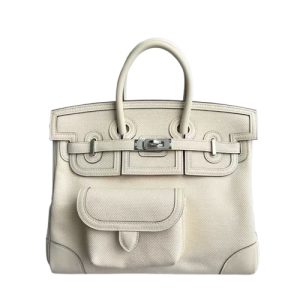 Hermès Birkin Cargo 25 Nata I2 Swift, Toile 2021 Z