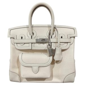 Hermès Birkin Cargo 25 Nata I2 Swift, Toile 2022 U