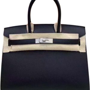 Hermès Birkin Sellier 30 Black 89 Epsom 2024 W