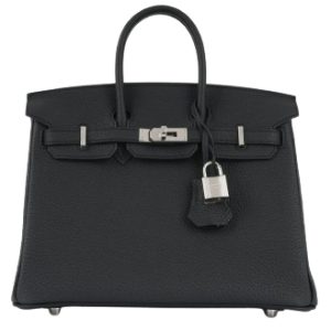 Hermès Birkin  25 Black 89 Togo 2024 W