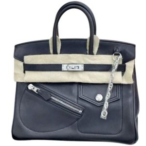 Hermès Birkin Rock 25 Black 89 Volupto 2023 B