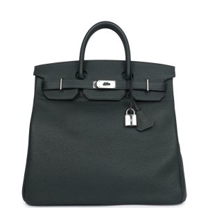 Hermès Birkin HAC & Verso 40 Caban 3Y, Lime 9R Togo N/A N/A
