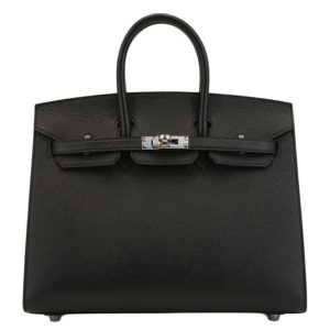 Hermès Birkin Sellier 25 Black 89 Epsom 2024 W